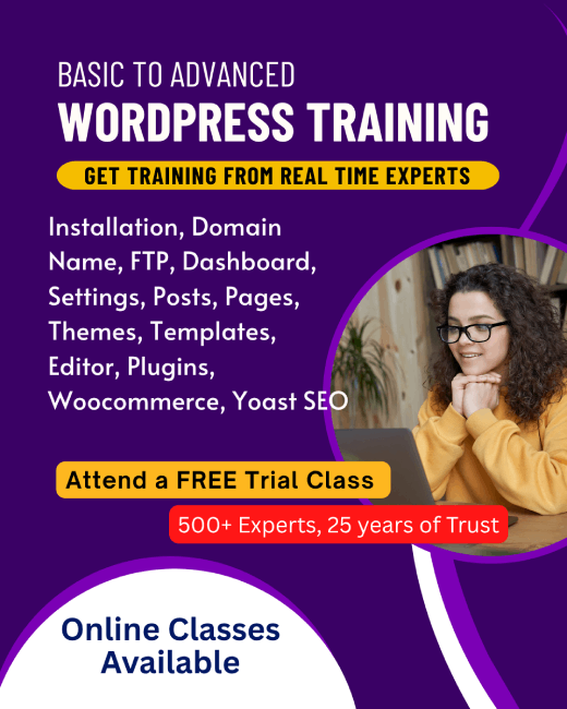 Wordpress Training in Sharjah