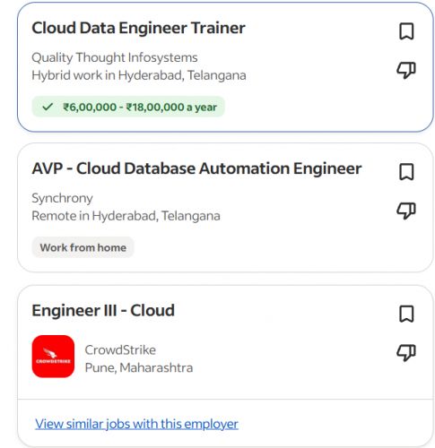 AI for Cloud Computing internship jobs in Dubai