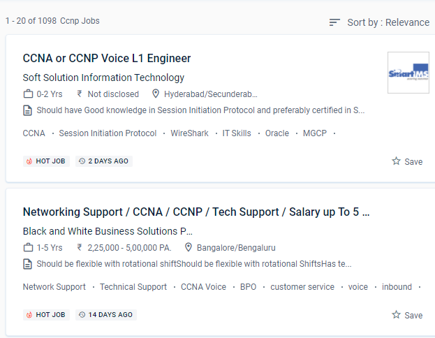 CCNP internship jobs in Ajman