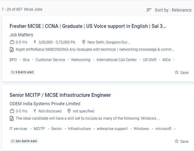 MCSE internship jobs in Abu Dhabi