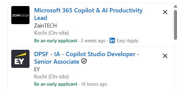 Microsoft Copilot & AI Productivity internship jobs in Sharjah